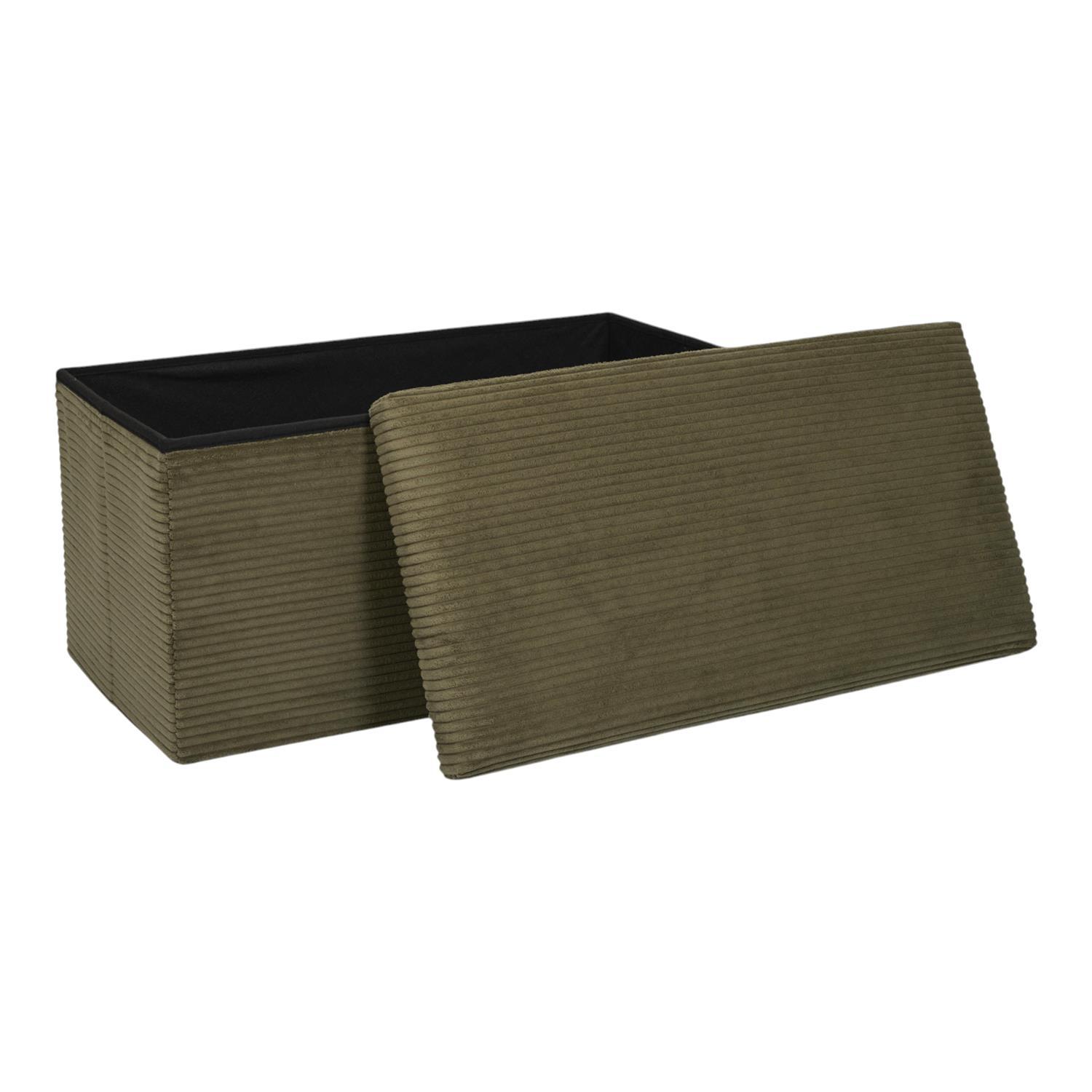 COFFRE BANC PLIABLE COTELE SCOTT VERT