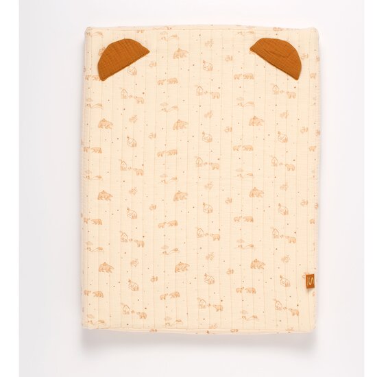 Orsino Matelas à langer + serviette éponge   Vanille        de               Sauthon Baby Déco