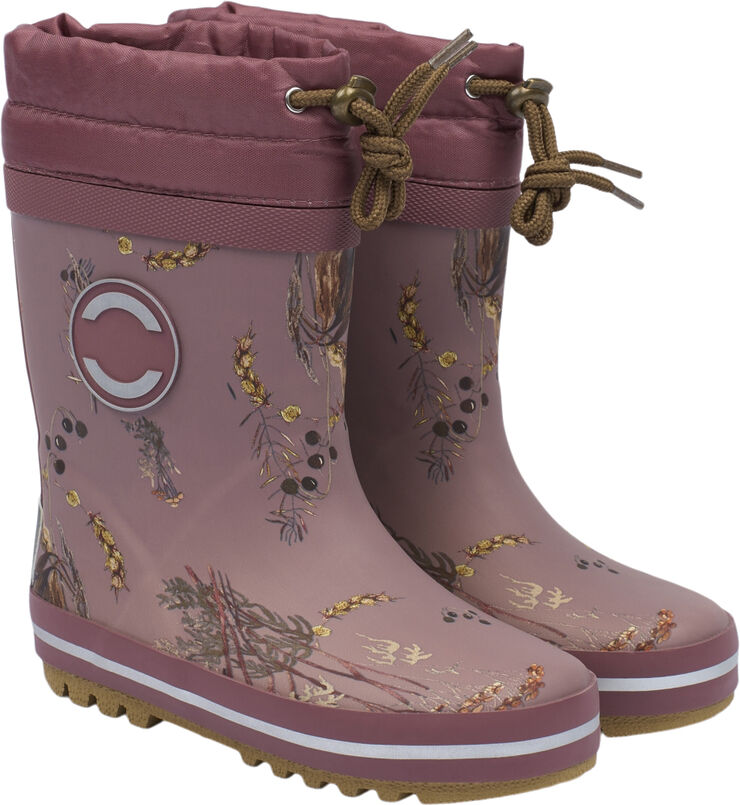 Mikk-Line Winter Wellies Rose brown