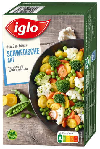 iglo Gemüse-Ideen Schwedische Art