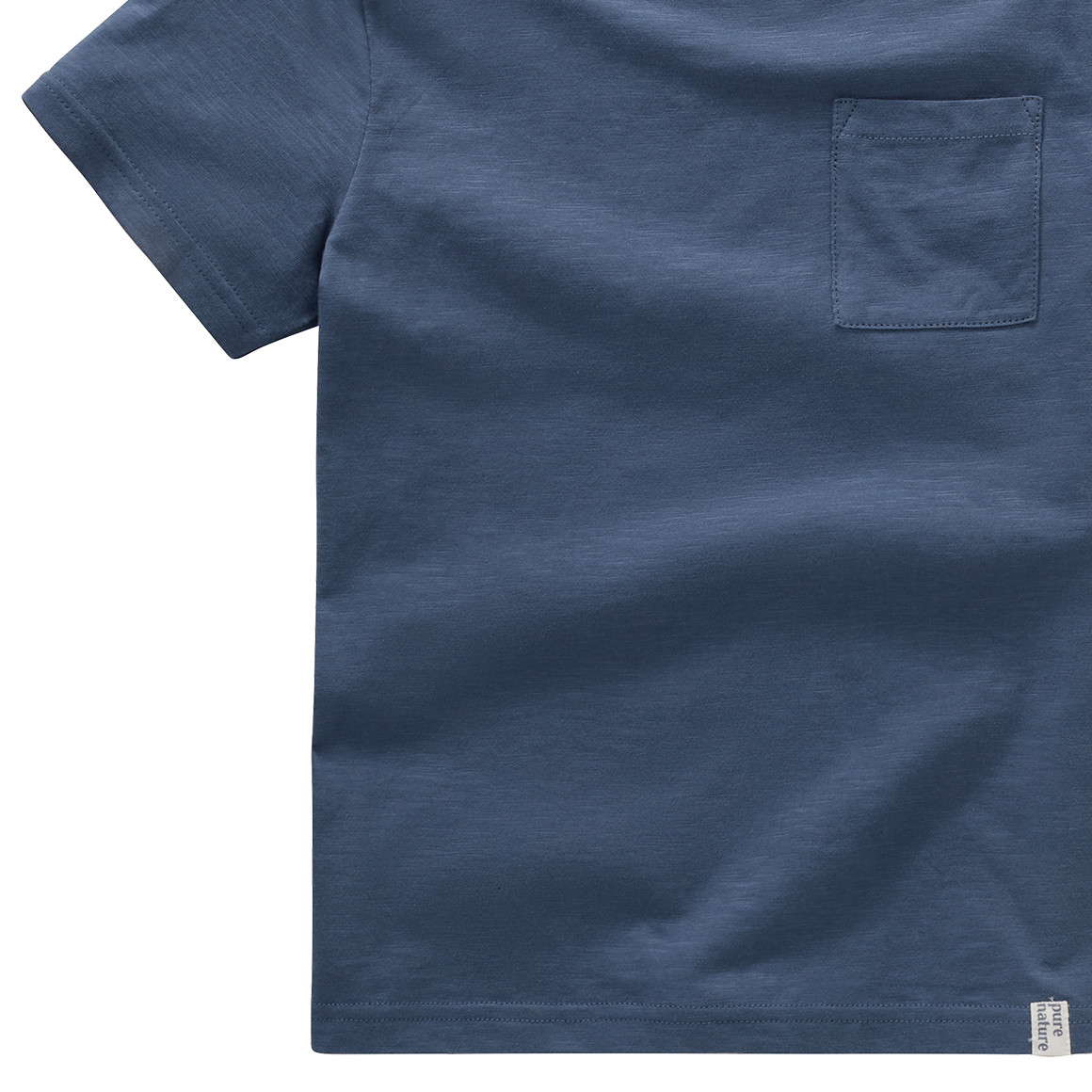 Topolino Pure Collection Jungen T-Shirt im Basic-Look blau