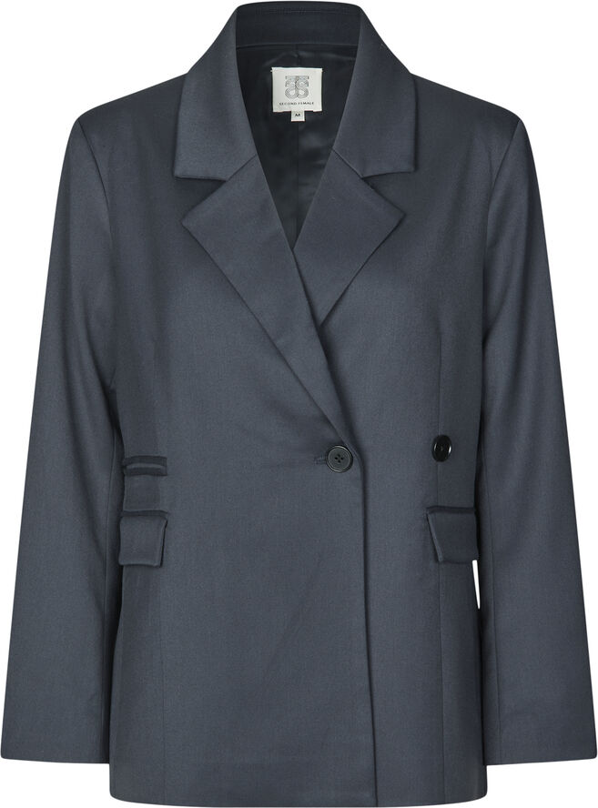 Second Female Kaleema Wool Blazer Vulcan