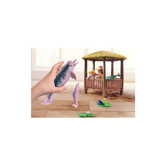Paddles dauphins roses Playmobil Wiltopia 71143