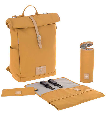 L?ssig Pusletaske - GRE Rolltop Backpack - Curry