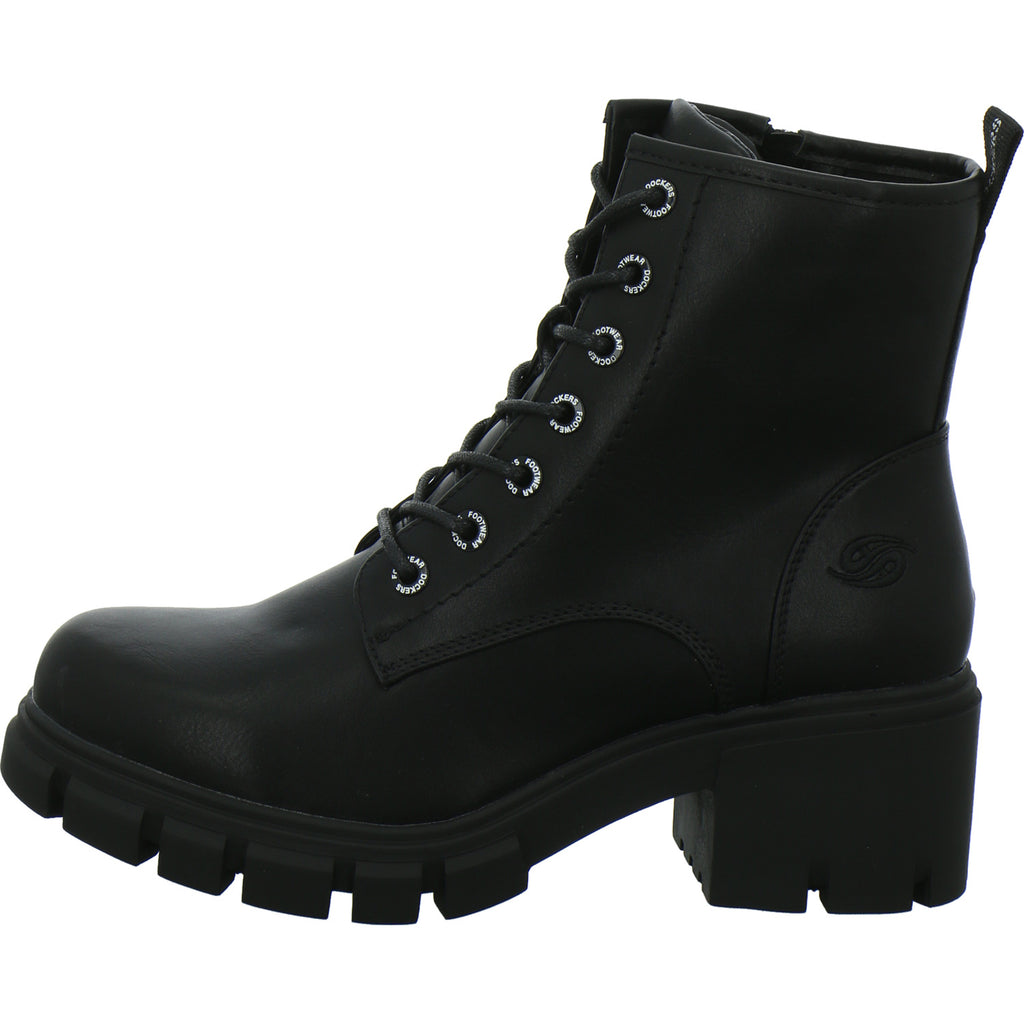 Dockers Stiefel Damen Schwarz