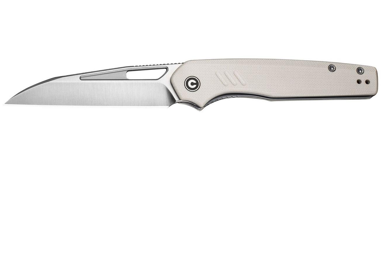 Civivi Guile C24062B-3 Satin 14C28N, Ivory G10, zakmes, Shawn Ashmore design