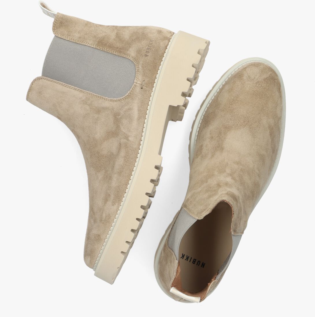 NUBIKK grijze nubikk chelsea boots logan rai