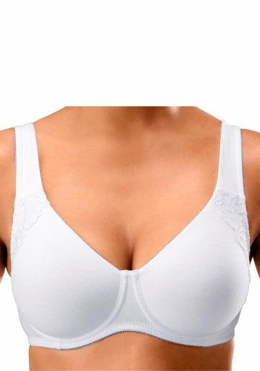 petite fleur Minimizer-BH, 2 Stücker Packung, mit Bügel, mit doppellagigen Cups und breiteren Trägern,
