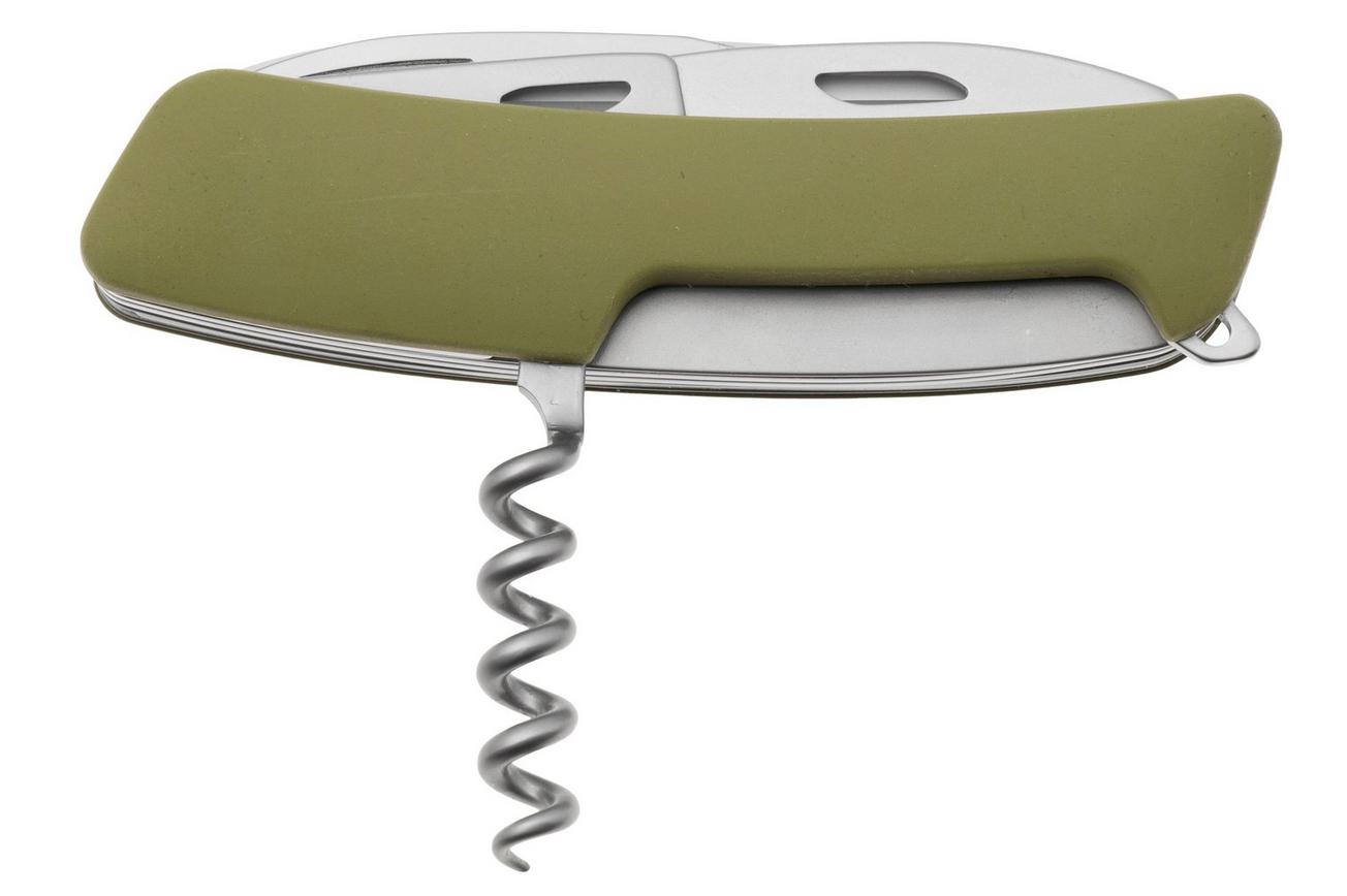 Swiza D09 R AM, KNR.0136.1050, Olive, Zwitsers zakmes, 9 tools