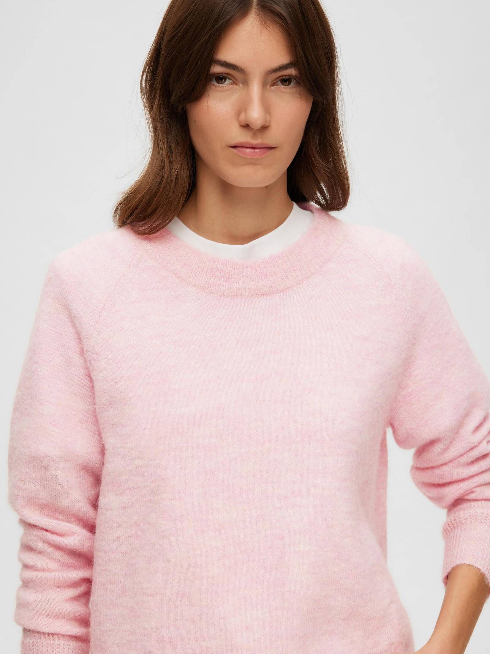 Selected Femme| Damen Pullover SLFLULU mit Alpaka