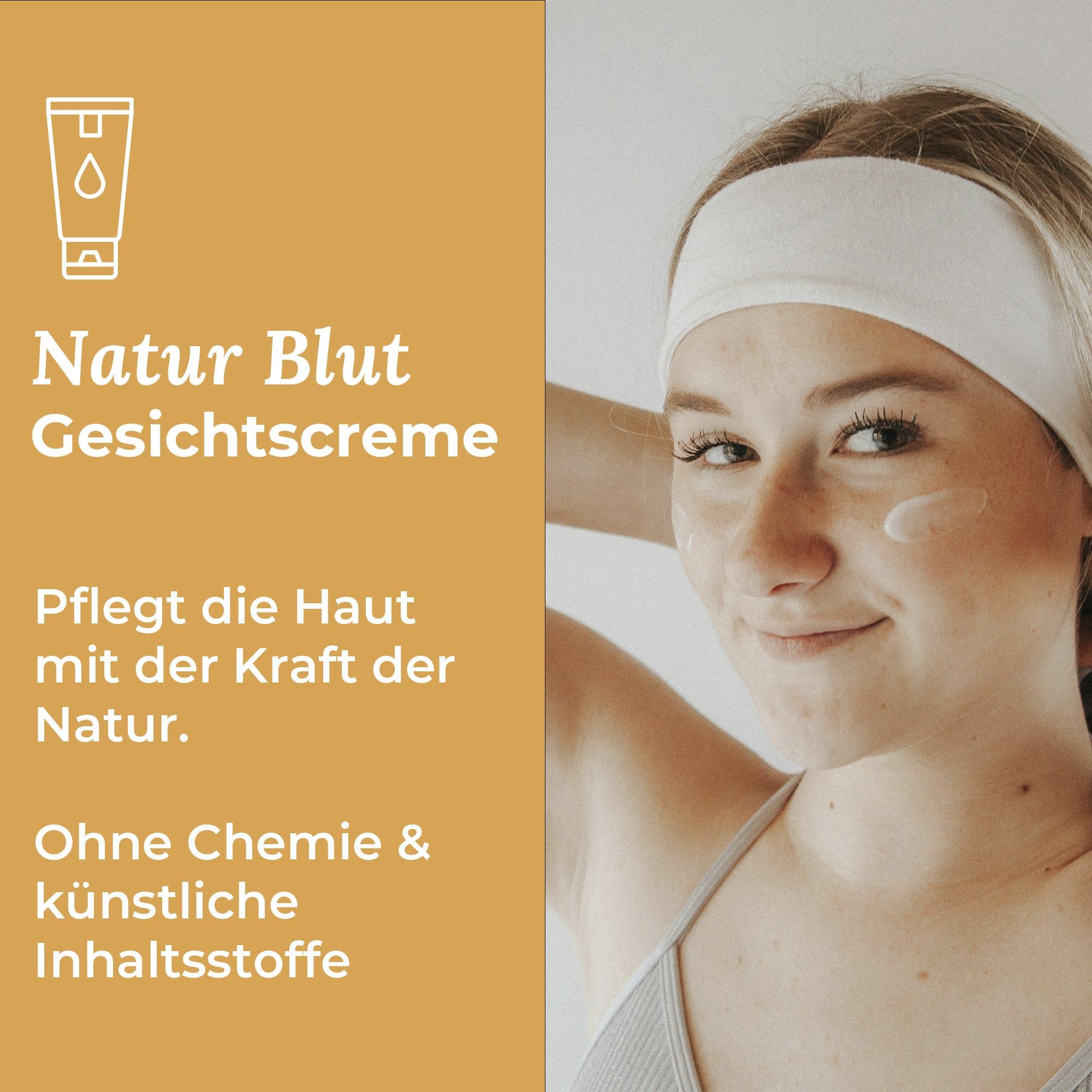 NaturBlut pflanzliche CBD Gesichtscreme