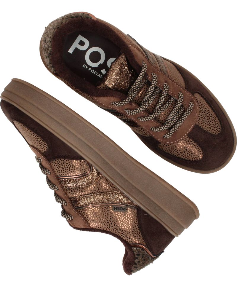 POSH by Poelman Veterschoenen Bruin Meisjes