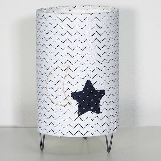 Hello luminaire    Blanc / Marine        de               Sauthon Baby's Sweet Home