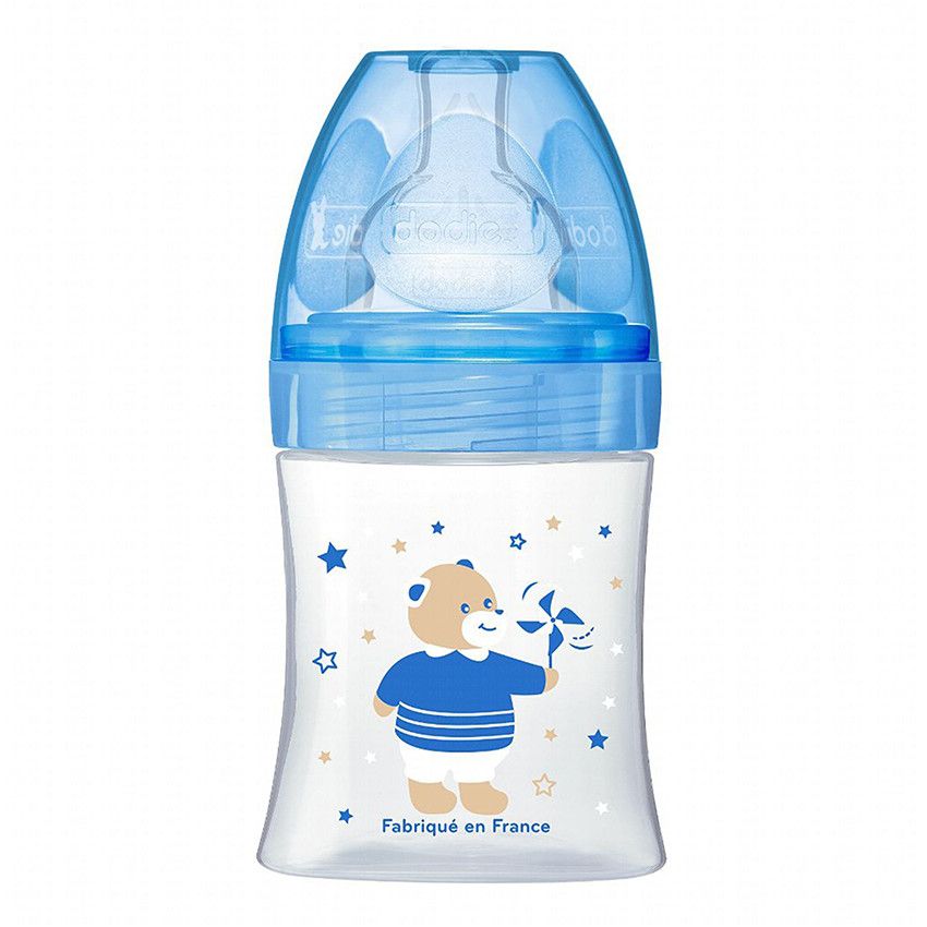 Biberon Sensation + bleu 150 ml - Doré