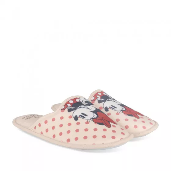 Chaussons BEIGE MINNIE