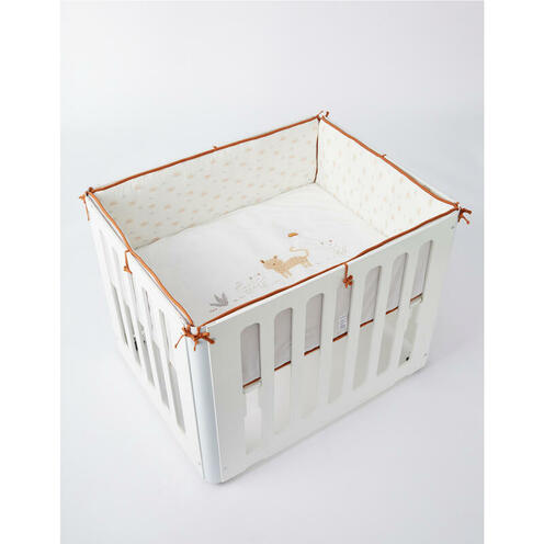 Babou & Kendi Tapis de parc avec bords 75x95 Veloudoux - NOUKIE 'S