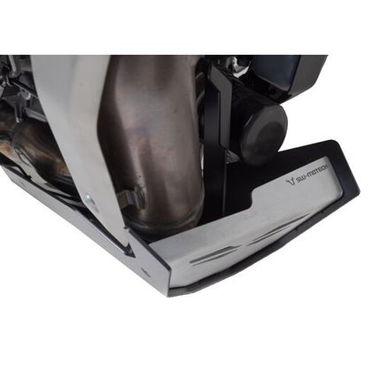 Sabot moteur SW-MOTECH ALUMINIUM - Noir / Gris
