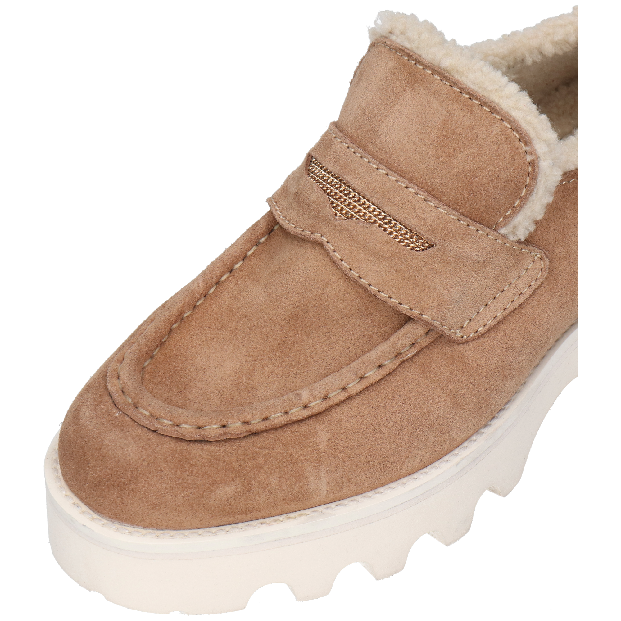 JADE 62 - Mocassins à semelle plateforme | Beige