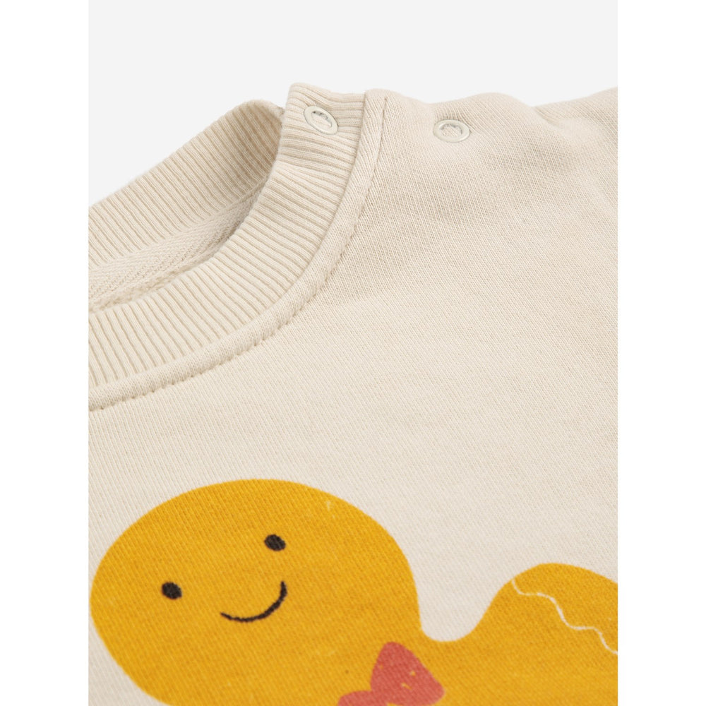 Køb Bobo Choses Offwhite Baby Gingerbread Sweatshirt