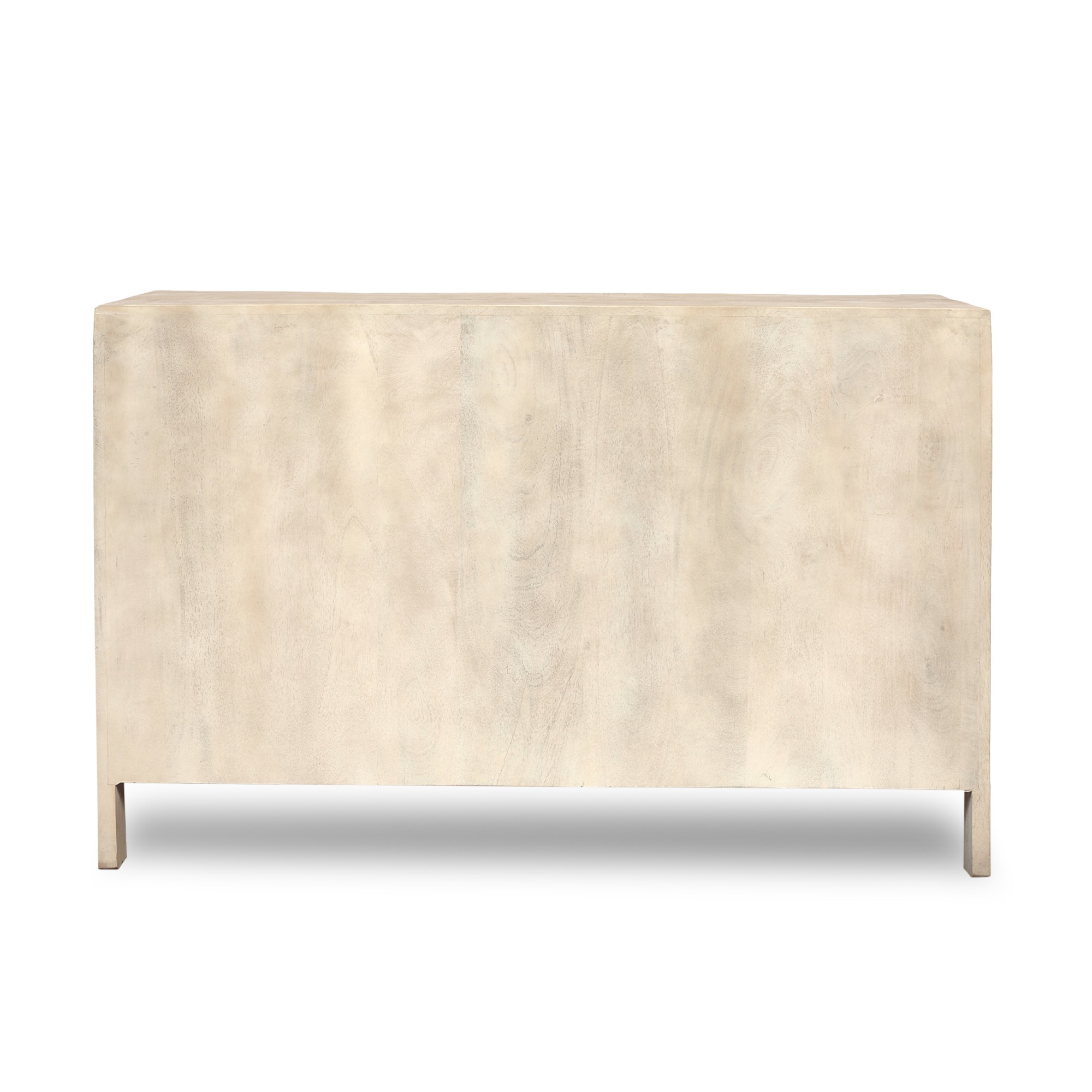 Sideboard 'Doubelle', weiß, B 130 cm, H 90 cm, L 40 cm von fischer's lagerhaus