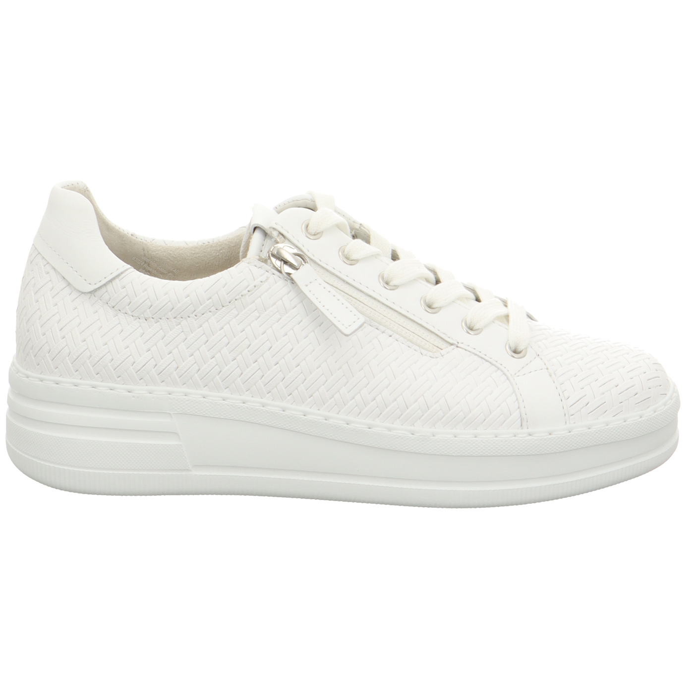 Schnürschuhe weiss