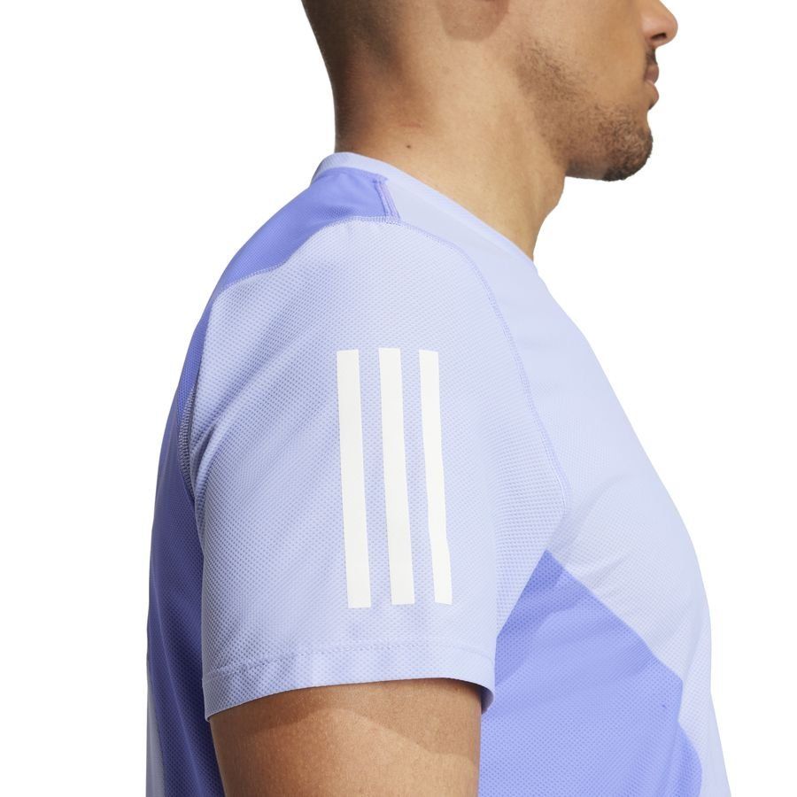adidas T-shirt Running Own The Run - Bleu/Bleu