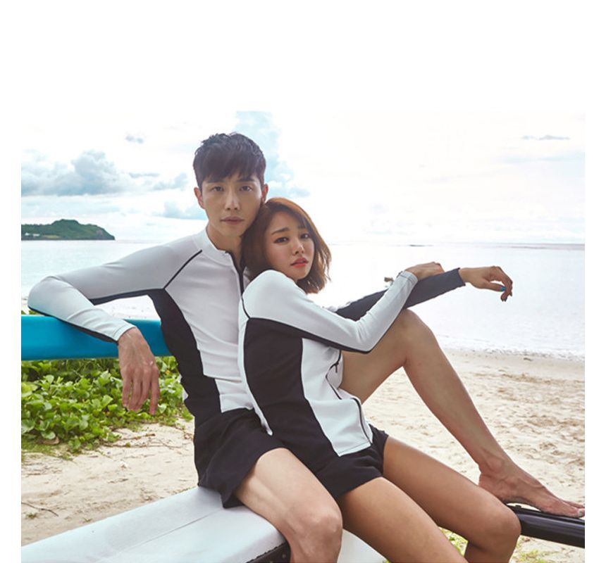 Hipper - Matching rashguard / zwemtop / shorts / broek / set voor koppels