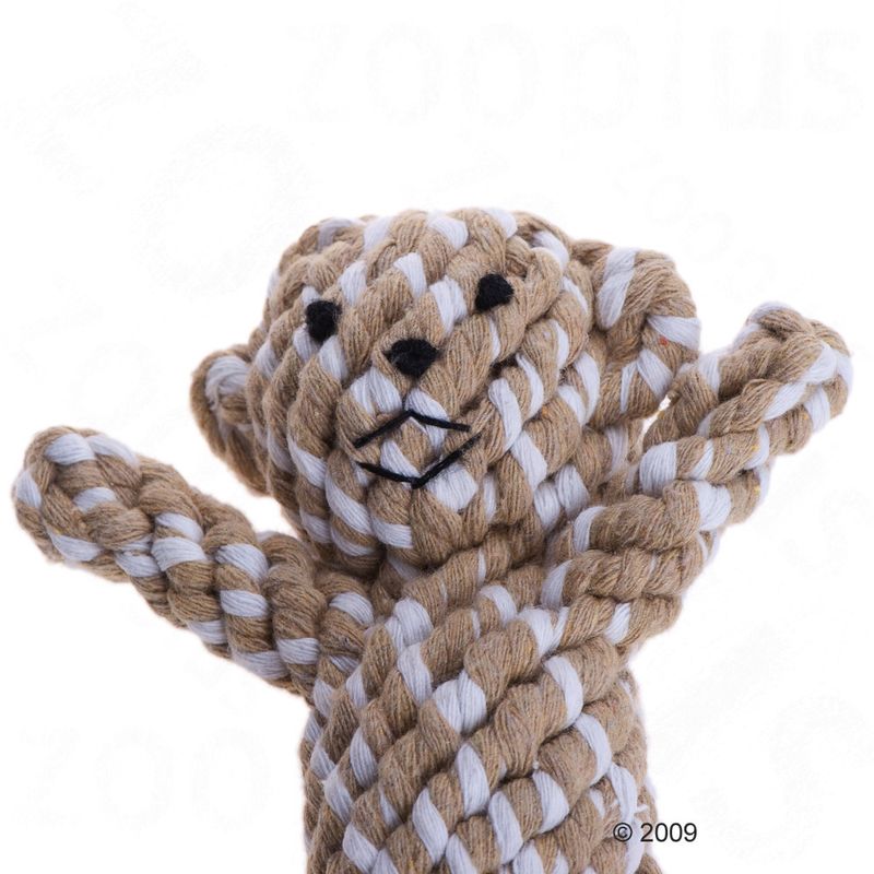 Jouet en coton tressé en forme de singe à prix discount sur bitiba.fr