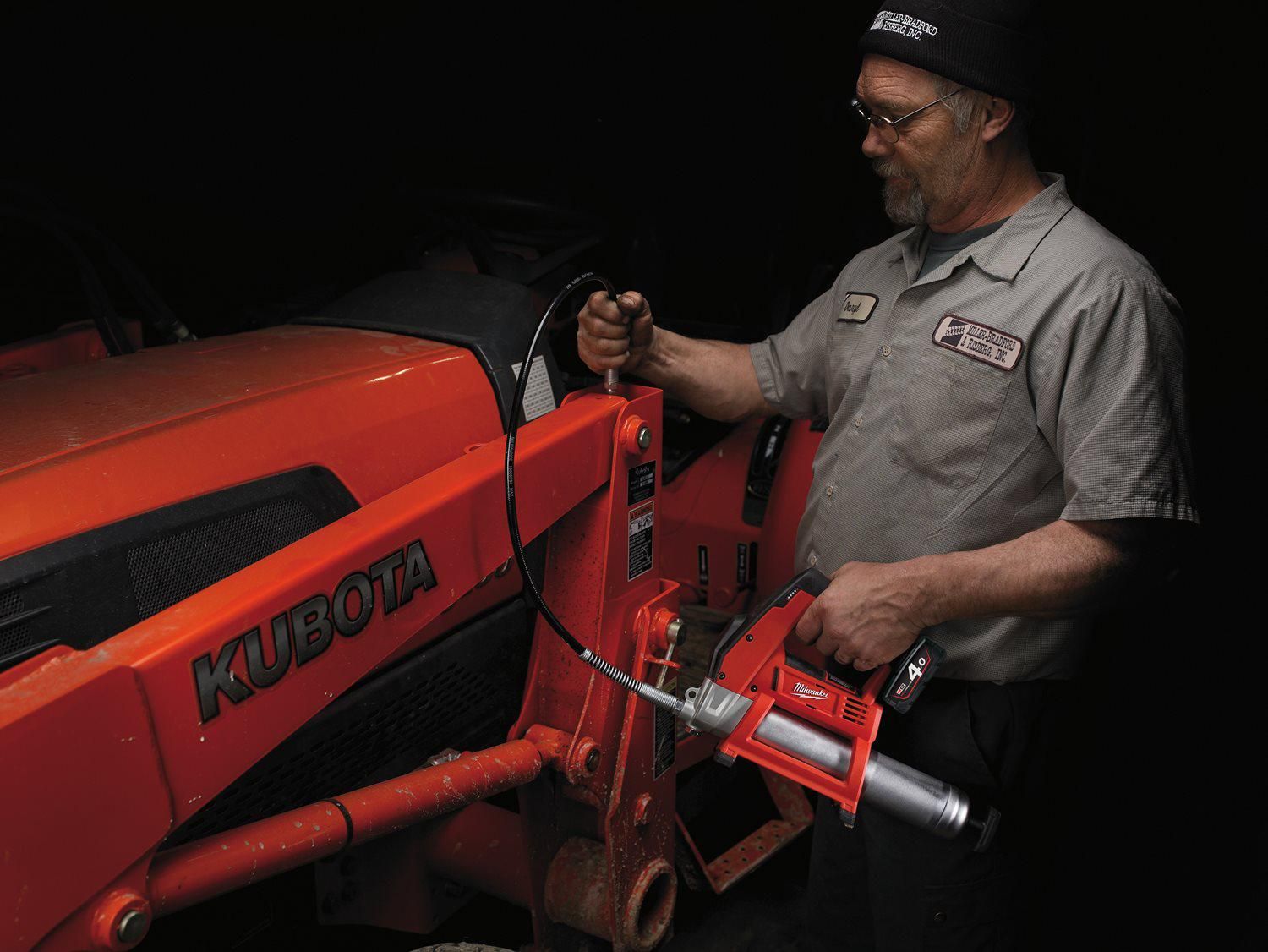 Milwaukee M12 GG-401B Accu vetspuit 12V 4.0Ah in tas - 4933441675