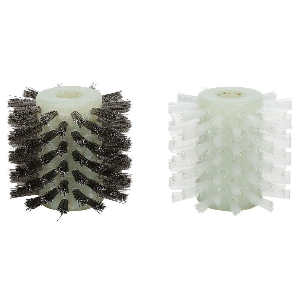Brosse rotative électrique avec 2 têtes interchangeables