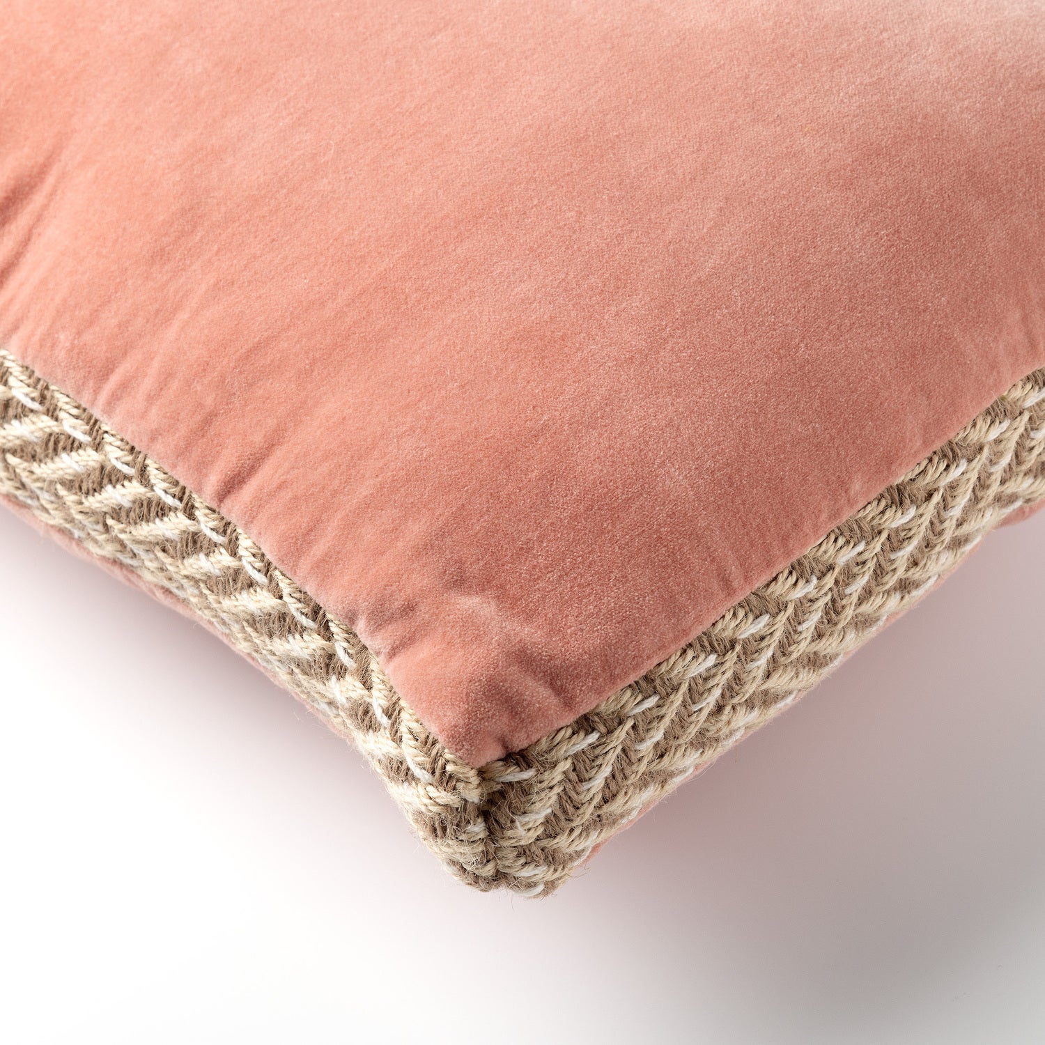 Dutch Decor sierkussen Manoe roze 50 x 30 cm