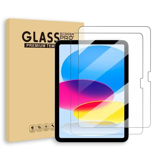 2.5D hærdet glas skærmbeskytter til iPad (2-pak) iPad 10 10,9 tommer
