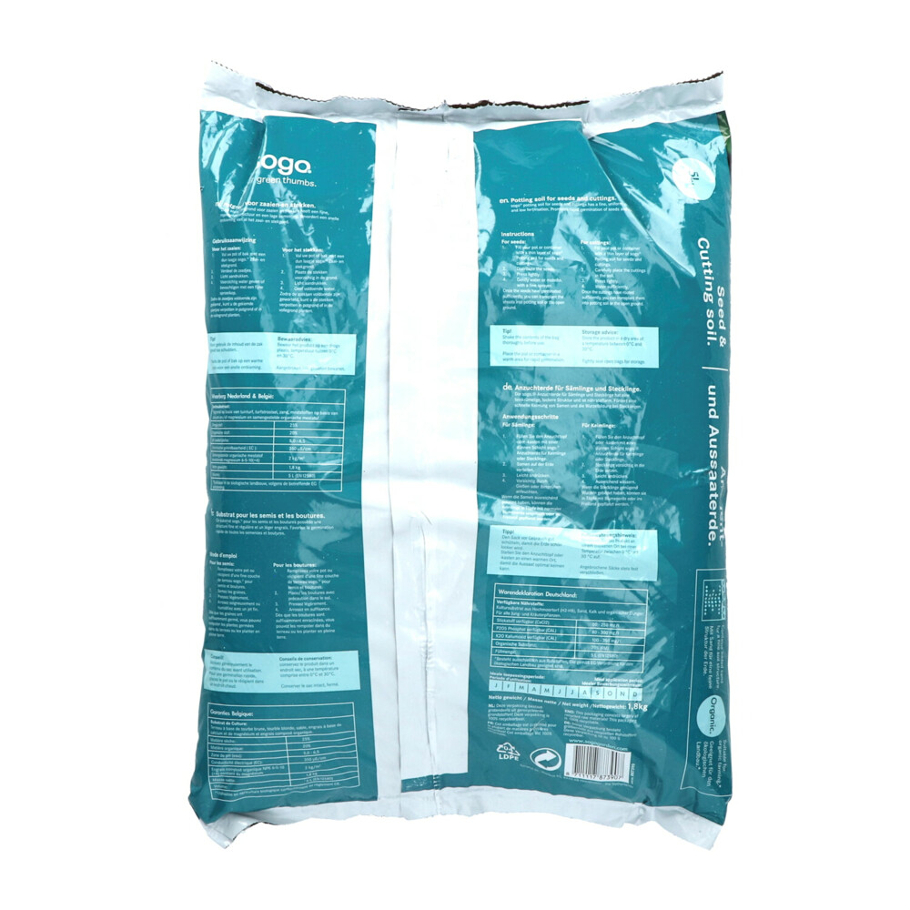 SOGO Biologische Zaai en Stekgrond 5 liter