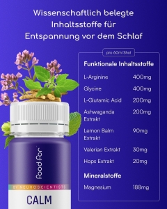 FOODFOR Shot Calm, 60 ml