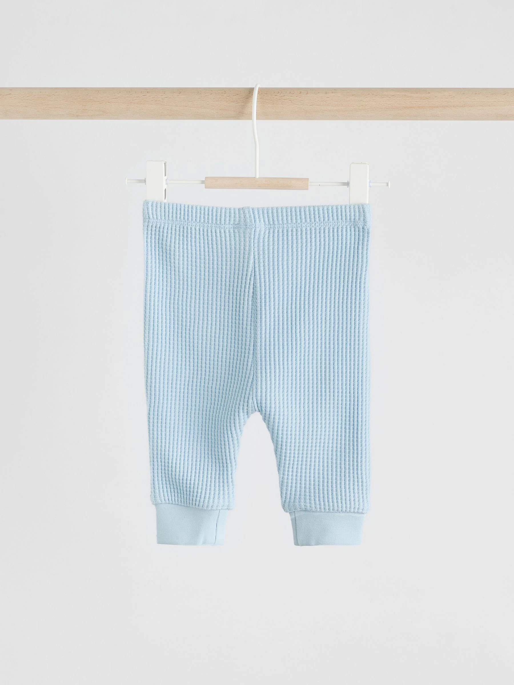 Blauw - 100% Cotton Top and Joggers Baby 2 Piece Set (0mths-2yrs)