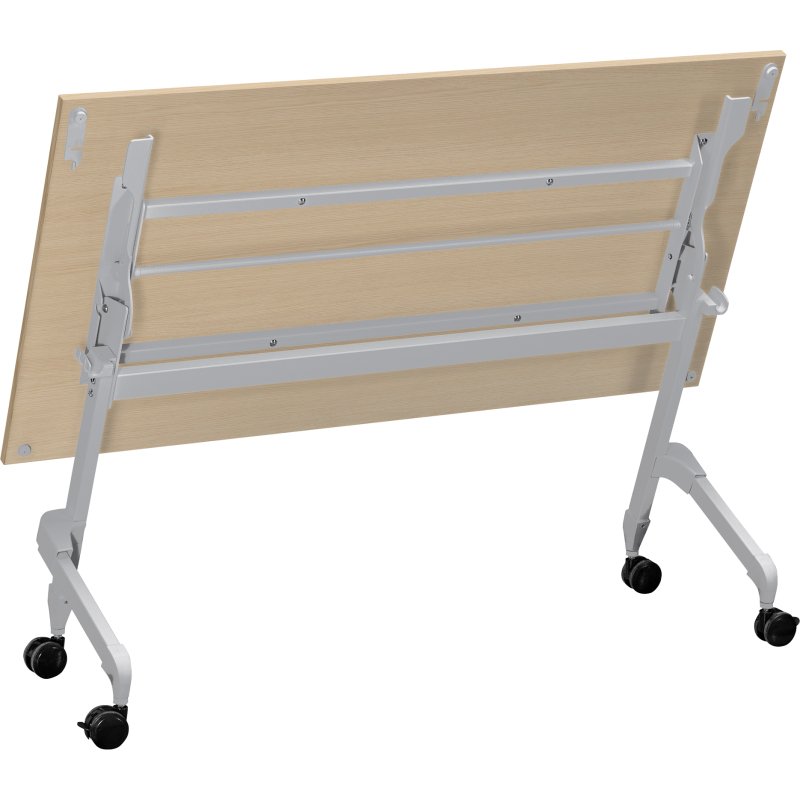 Table rabattable à roulettes Bruneau Practika Plus - plateau profondeur 70 cm