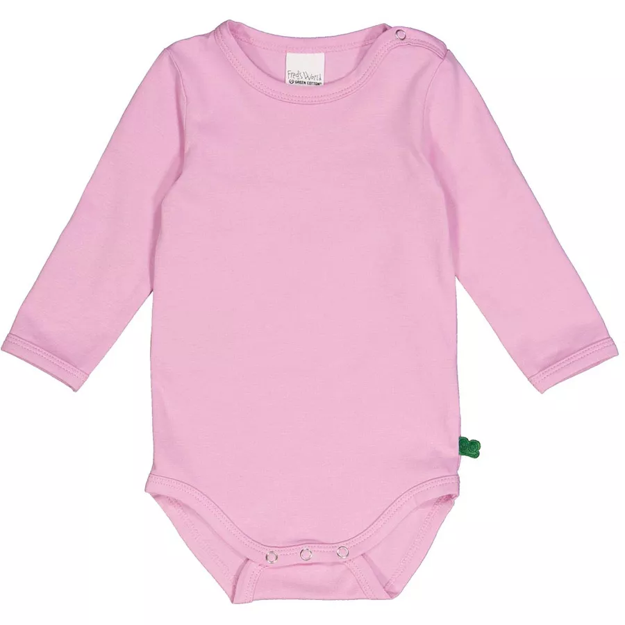 Fred's World Langarmbody 3er-Pack WhitePastelTangarine