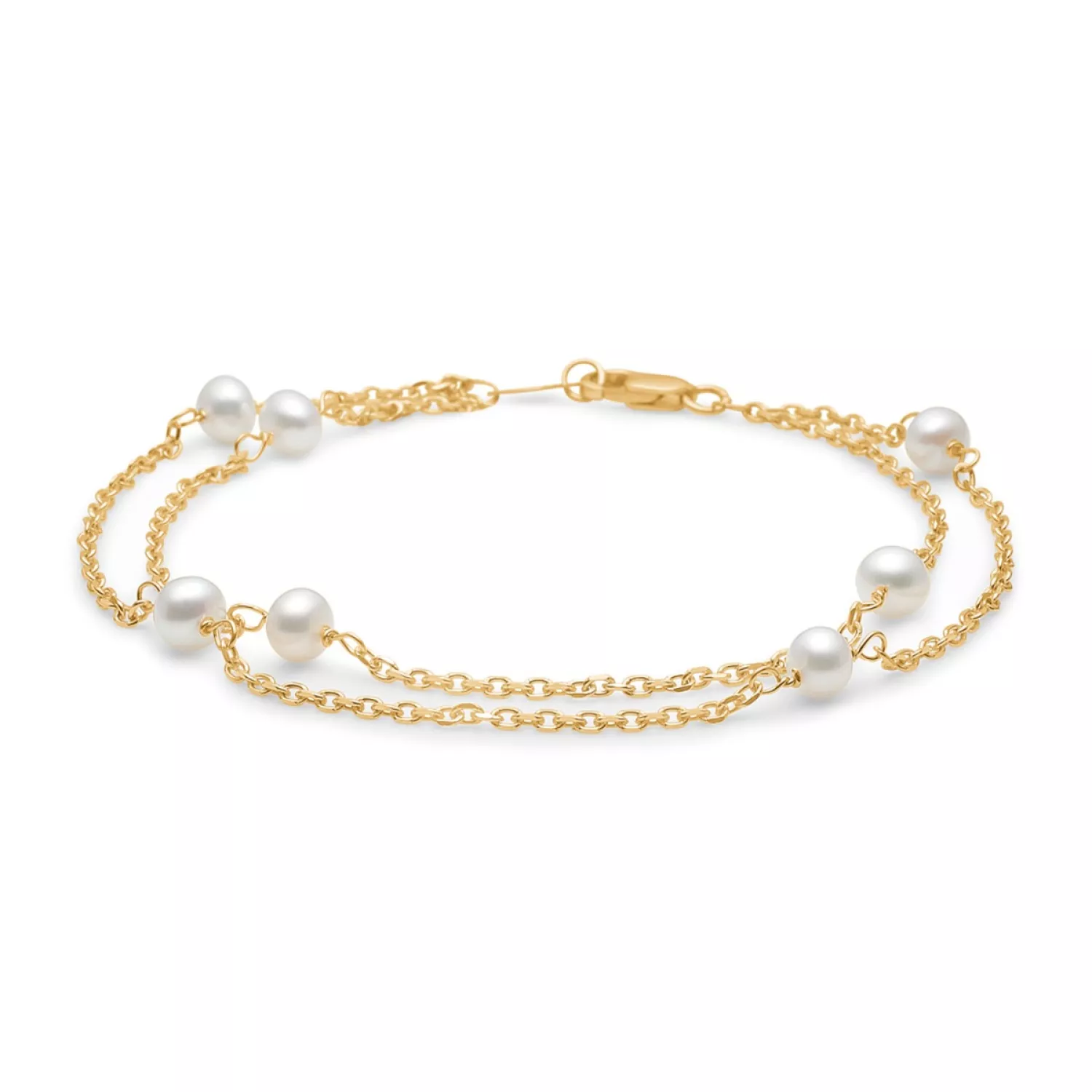 Mads Z Moonlight Double Armbånd 8 kt. Guld 3353117