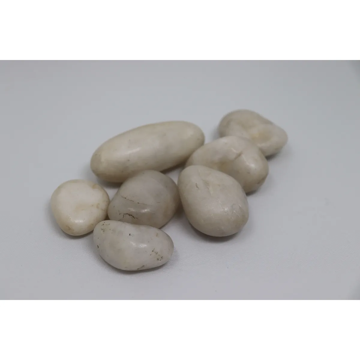 AquaGart 160 kg galets polis, blanc
