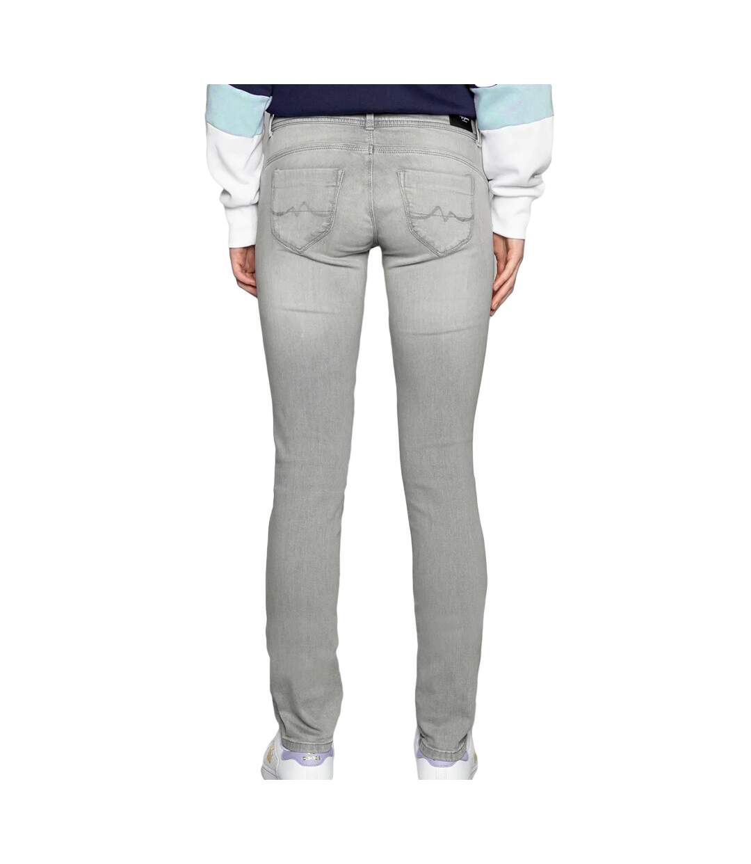 Jean Slim Gris Femme Pepe Jeans Katha