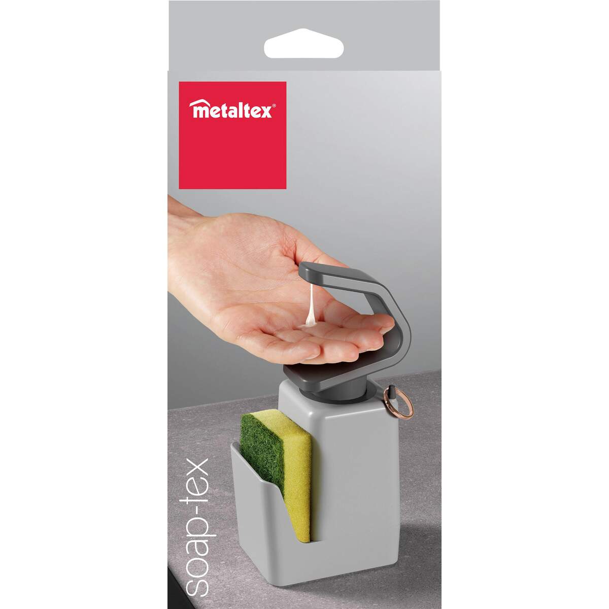 Seifenspender Soap-Tex Grau