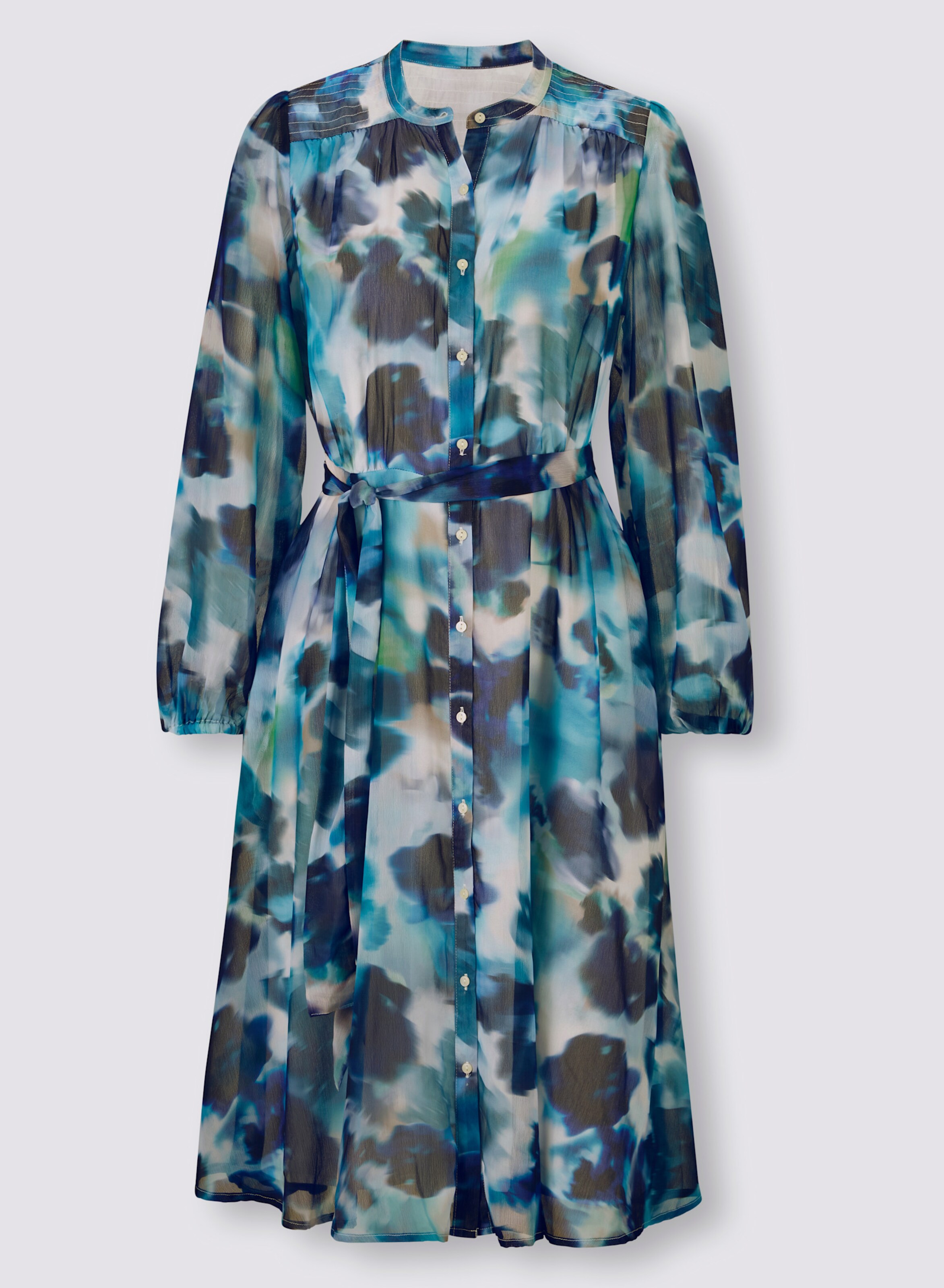 Druck-Kleid