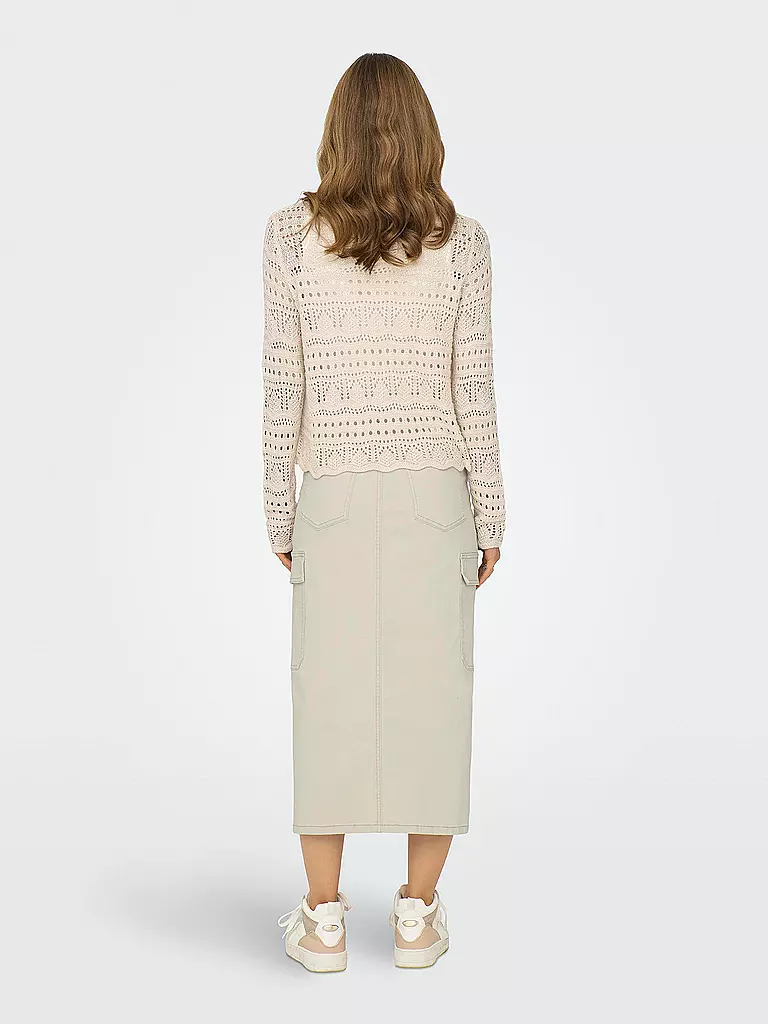 ONLY Jeansrock ONLLOLA beige