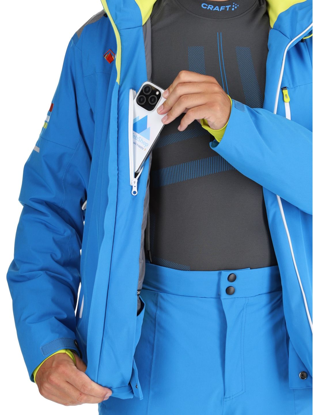 Challenger 4 ski-jas heren