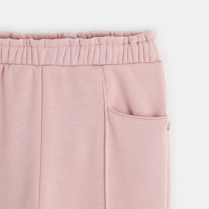 Pantalon de jogging urbain violet fille