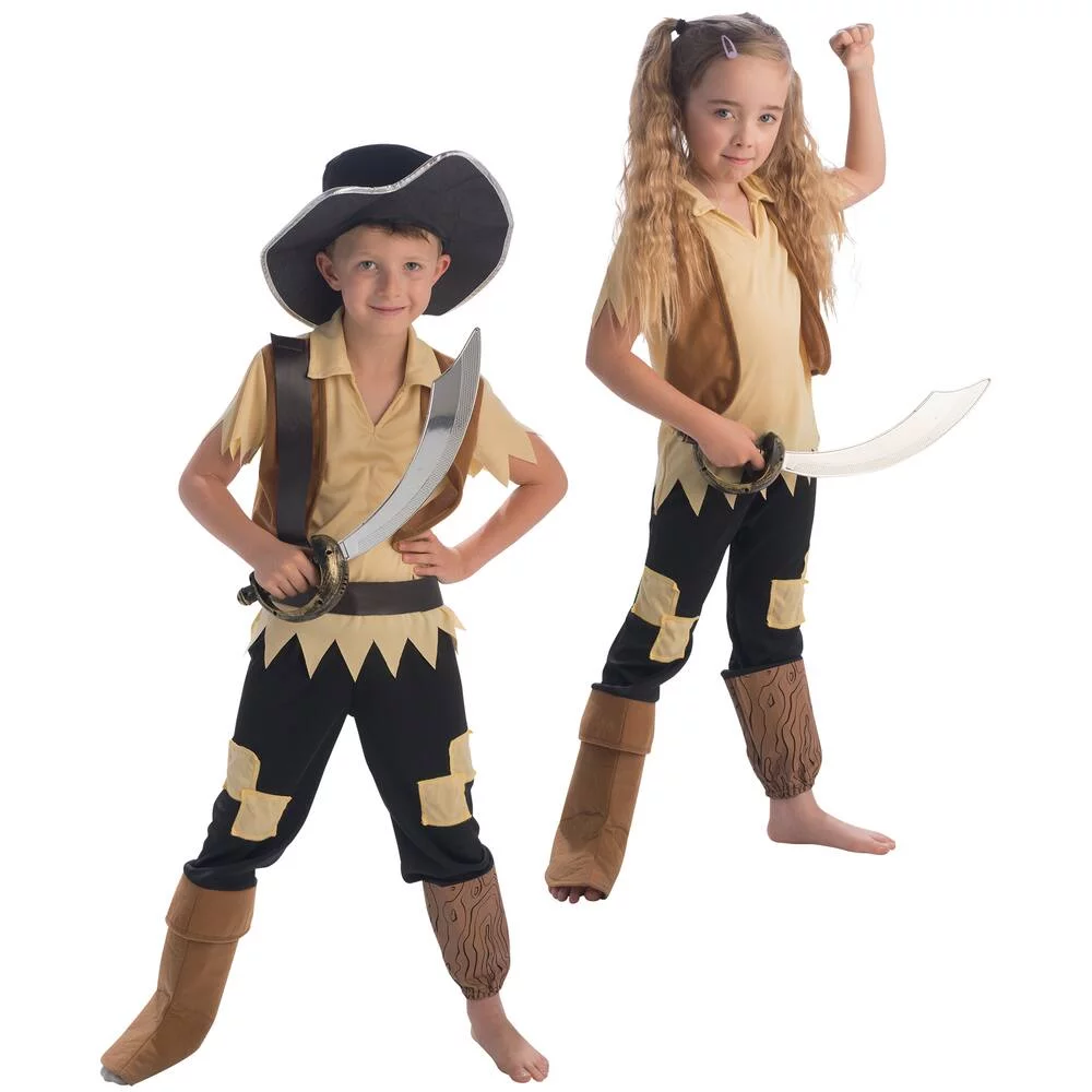 DEGUISEMENT CAPT'AIN PIRATE TAILLE  5-7 ANS
