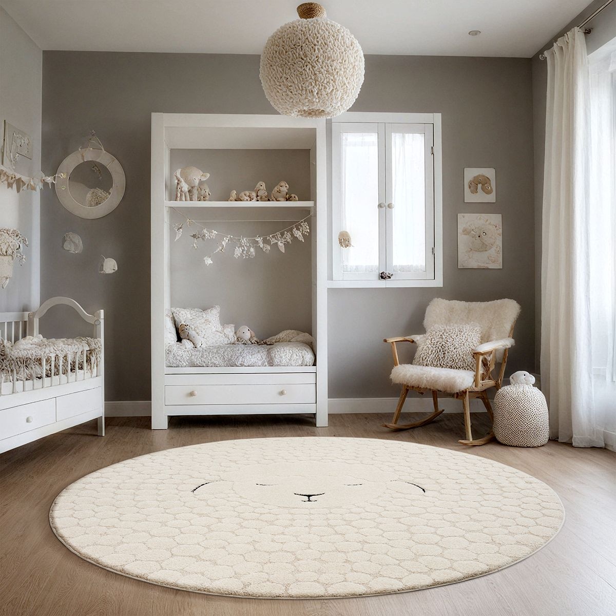the carpet Teppich »Elisa Kids« rund 12 mm Höhe Kids Kinderzimmer Teppich strapazierfähig und pflegleicht