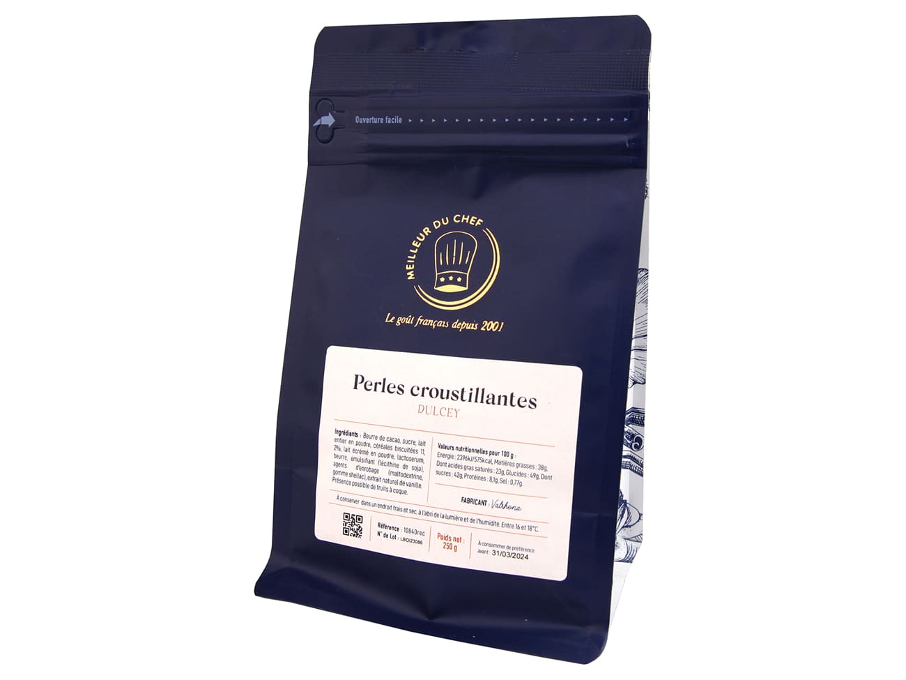 Perles croustillantes Dulcey - 250 g - Valrhona