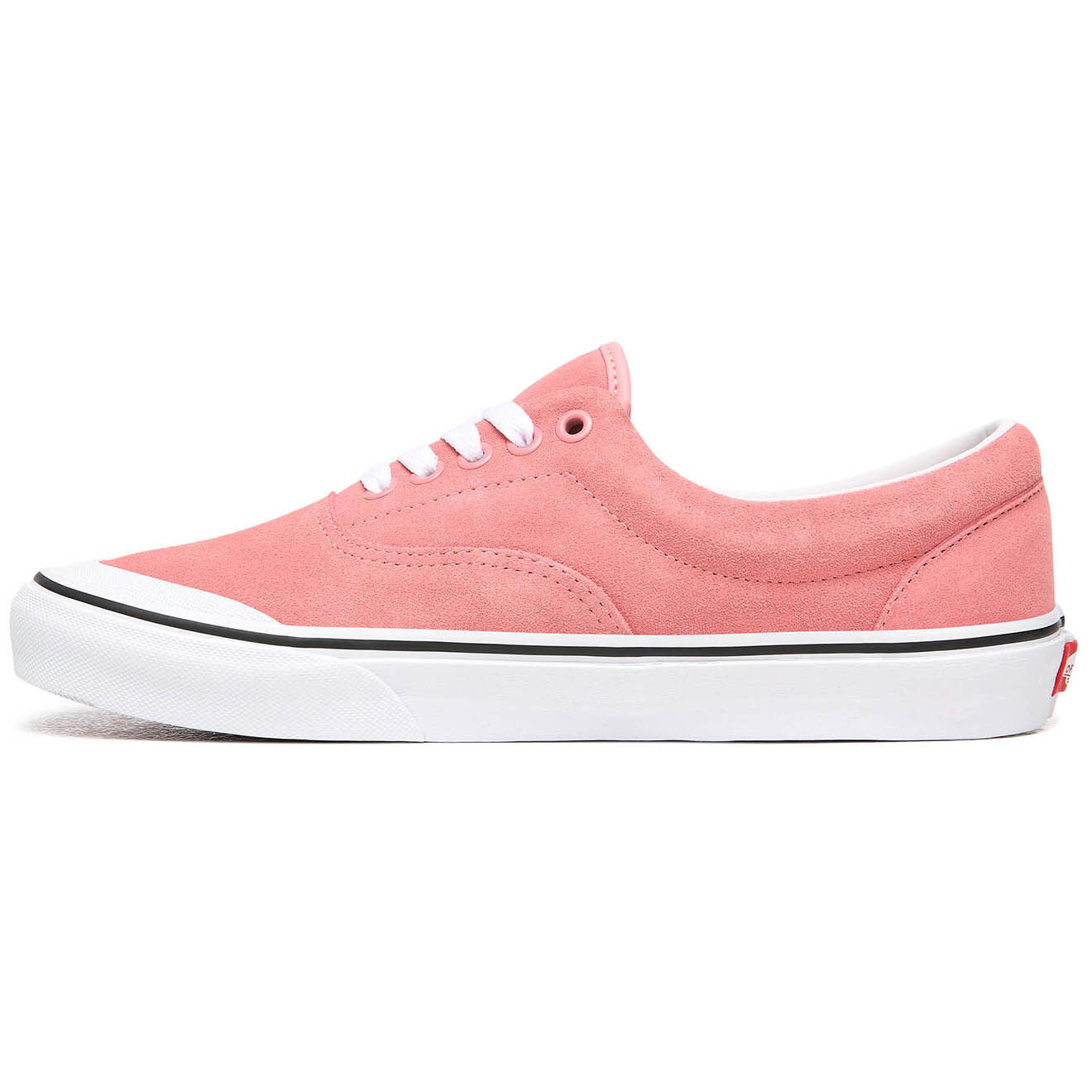 Vans Sneakers en Velours de Cuir Era TC roses