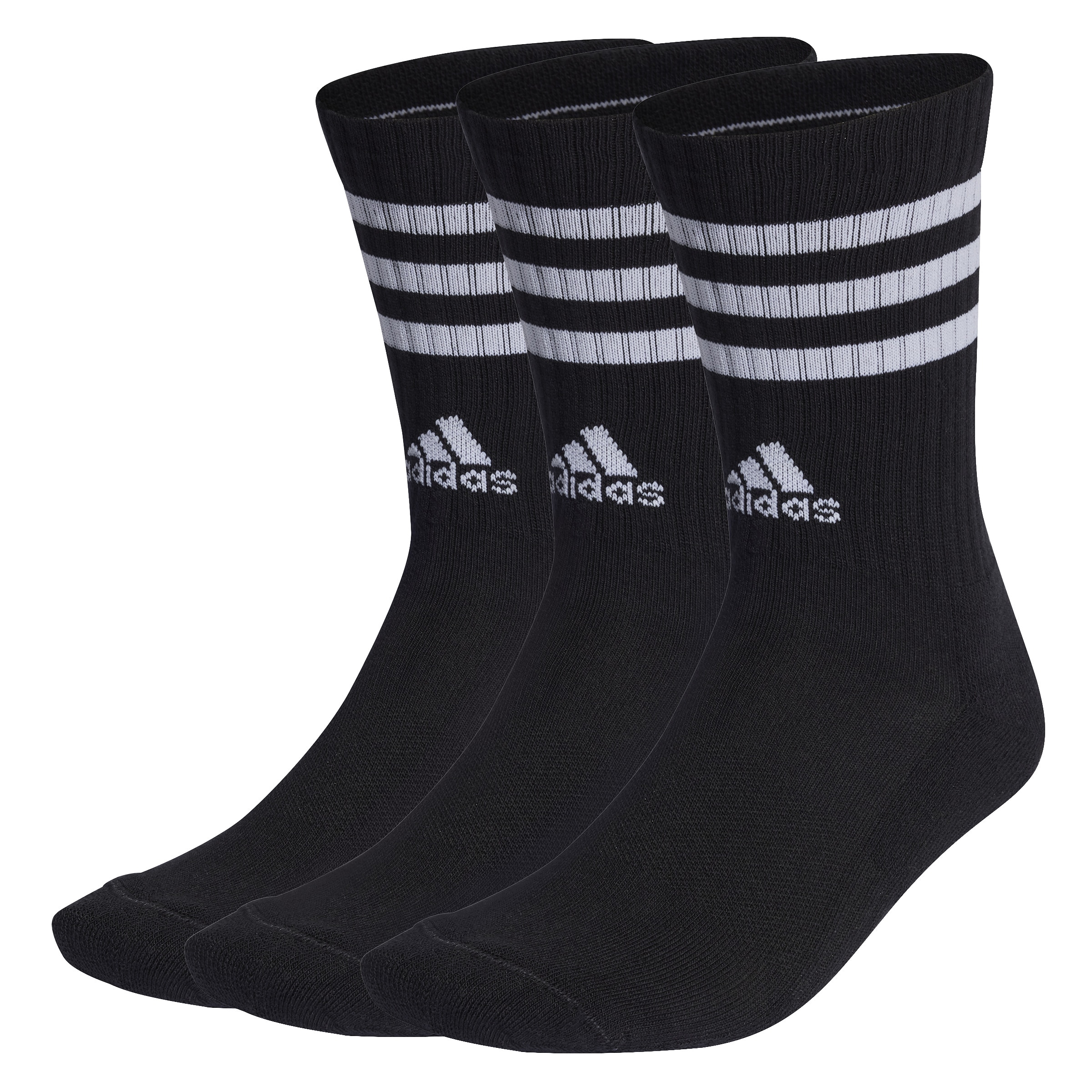 Adidas Crew Sokker, 3 par<br>Supre til både hverdag og trening!